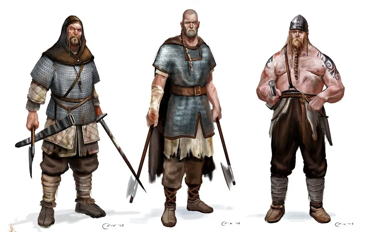 10 век ru. Норманны 10 век. Одежда 10 век воины Скандинавия. Саксы народ. Одежда варягов 10 век.