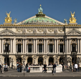 Ópera Garnier en Paris, uno de sus edificios más caracteristicos