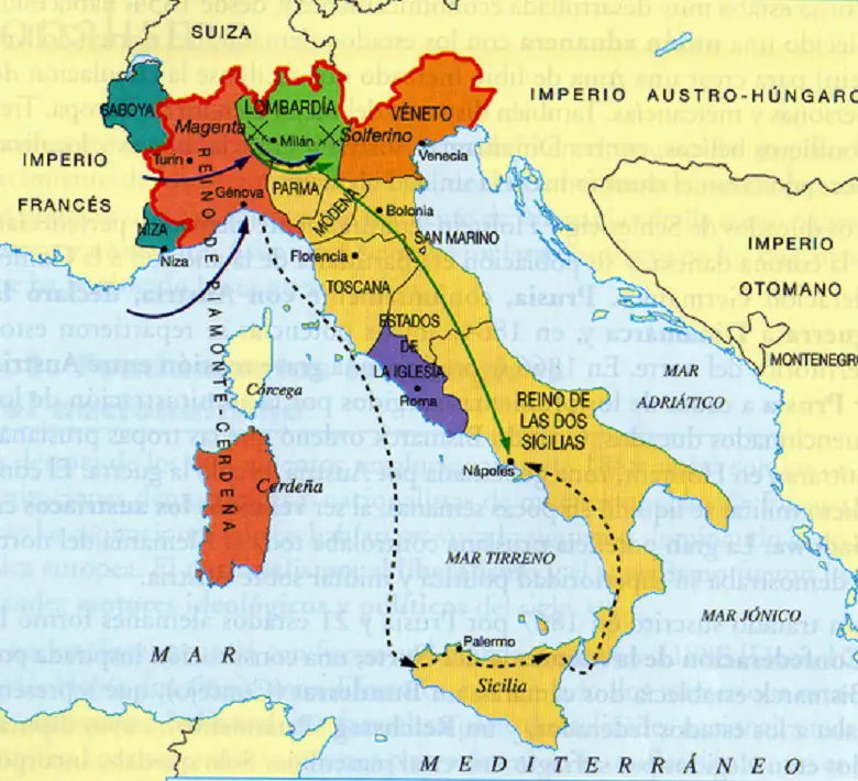 Unificación de Italia y Alemania 